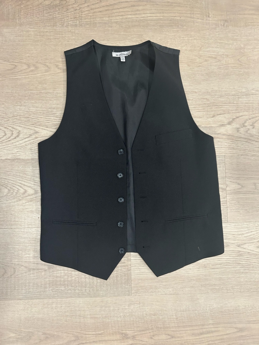 Men’s Black Formal Vest by Le Château | Suit / Wedding / Prom